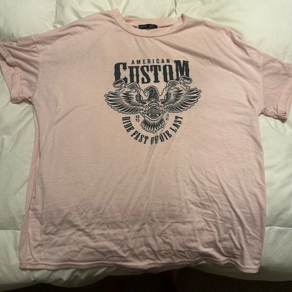 Pink Graphic T-Shirt